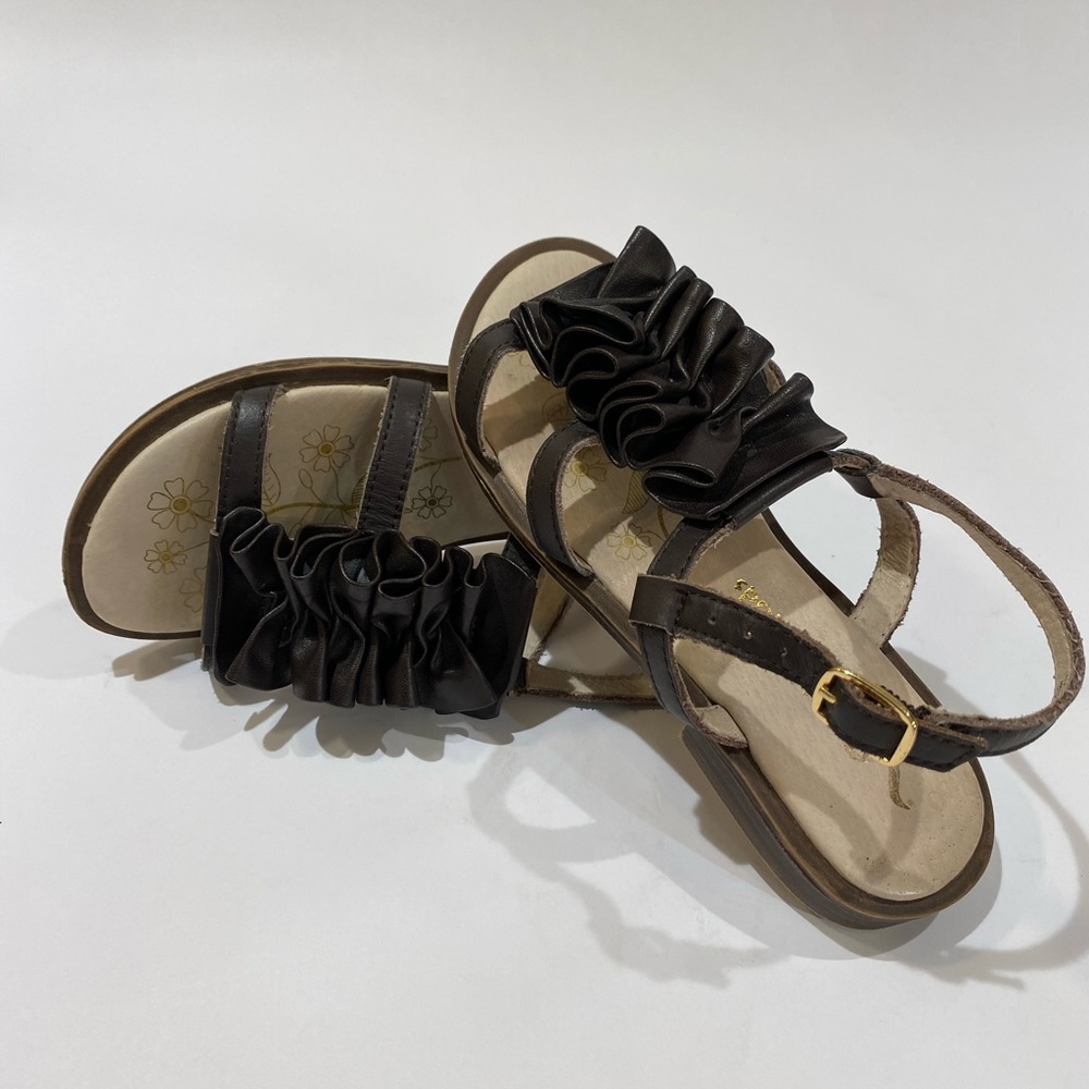 Nina Sandals Chocolate Brown Size 13